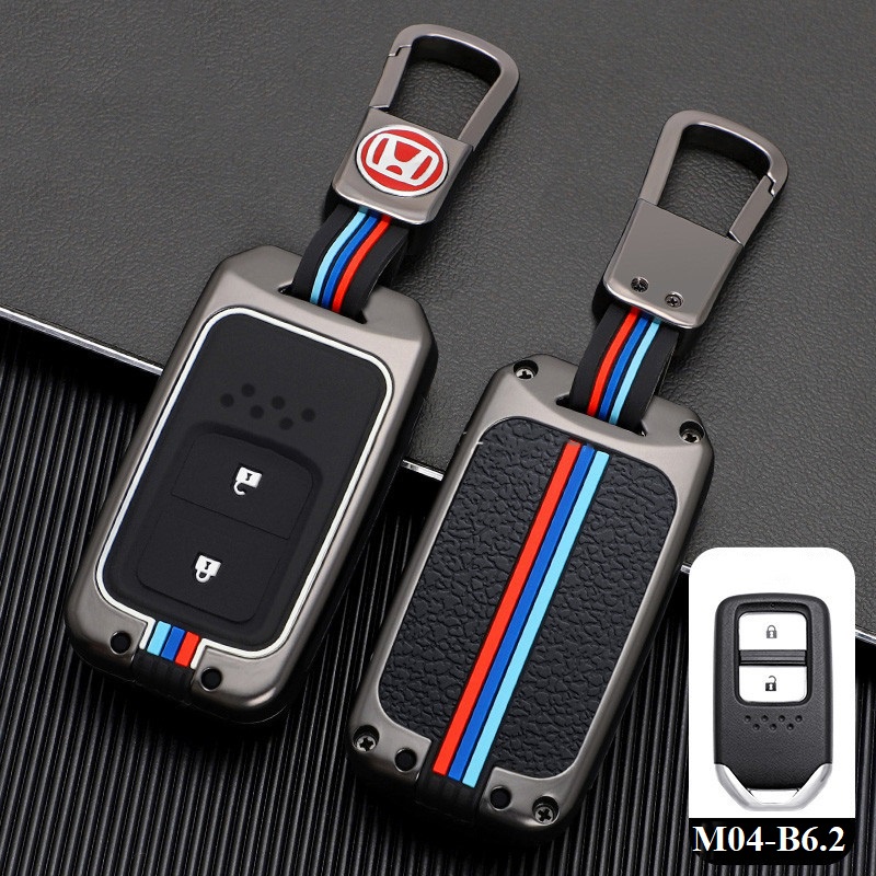 Vỏ ốp khoá xe hơi, Bọc chìa smartkey ô tô Honda - Civic, CRV, Accord, City, HRV