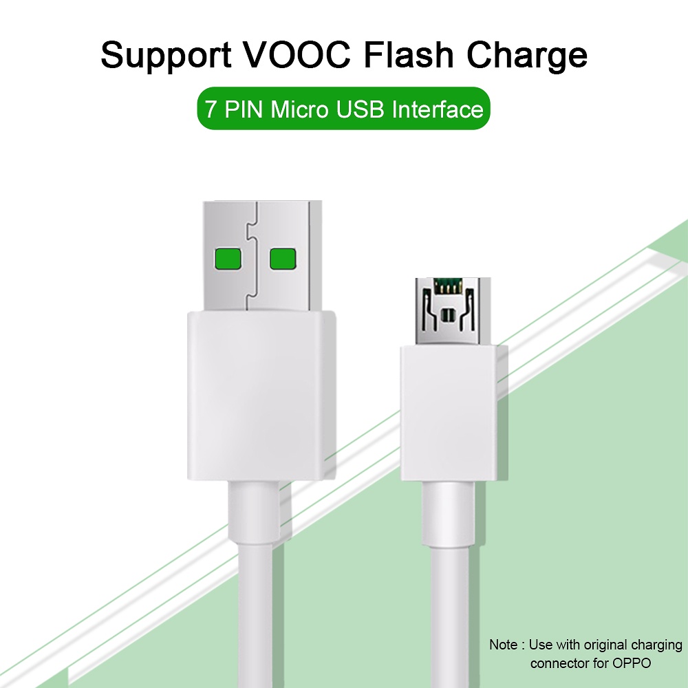 Dây Cáp Sạc Nhanh Micro USB 4A 5V 4A 7 Pin Chuyên Dụng Cho OPPO VOOC