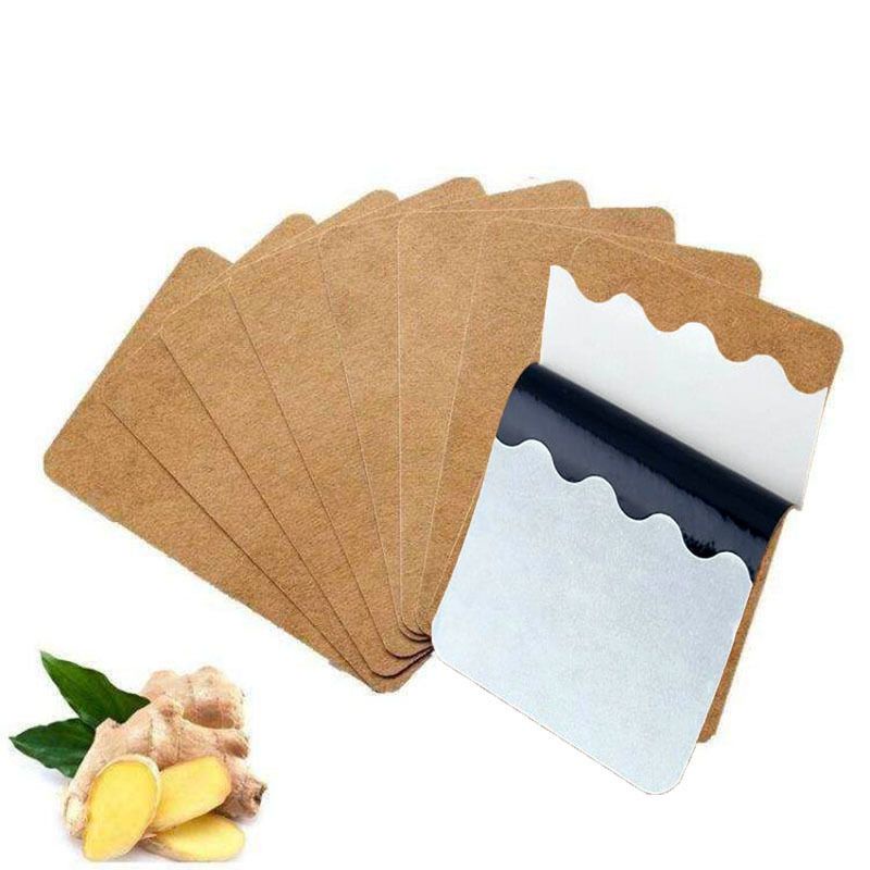 Set 50 miếng cao dán gừng nóng giảm đau xương khớp, đau bụng
