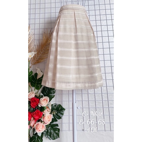 Chân váy dài kiểu vintage