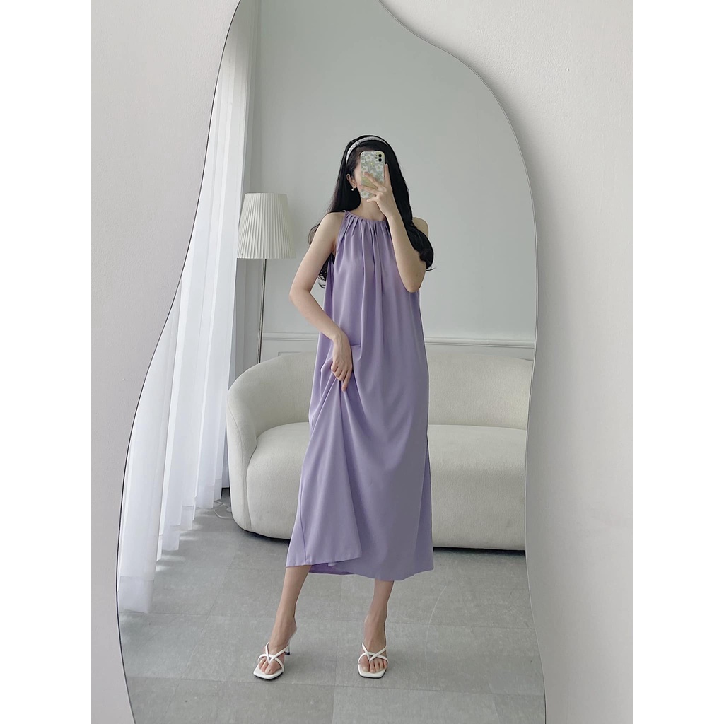 Đầm thiết kế cao cấp The Leaf Closet - Váy suông lụa