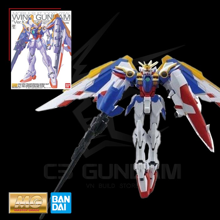 MÔ HÌNH GUNDAM MG 1/100 WING GUNDAM VER KA BANDAI GUNDAM WING