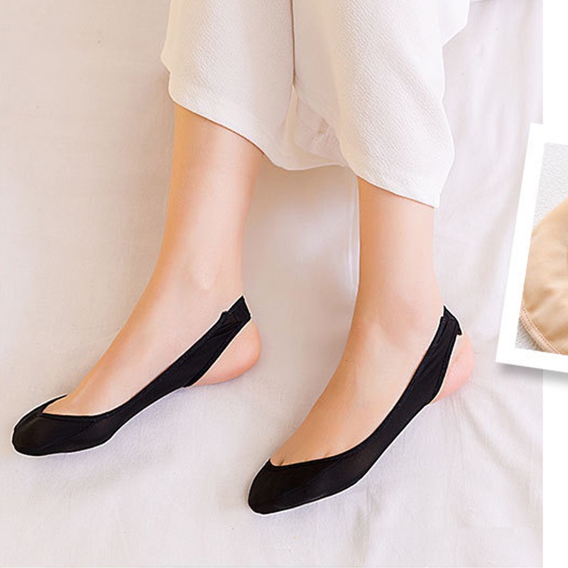 1 Đôi Vớ Cotton Mỏng Mềm Mại Chống Trượt Thời Trang Mùa Hè Dành Cho Nữ Mang Giày Cao Gót