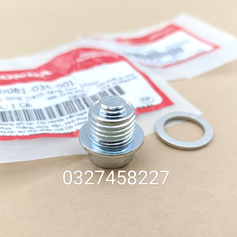 Ốc bu lông tăng sên, xích cam xe DREAM ,WAVE ,FUTURE .... zin honda 14mm