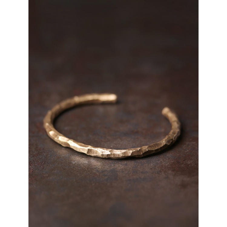 Vòng Tay Hở Hình Búa Nha Khoa Bằng Đồng Thời Trang unisex