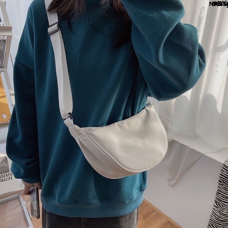Ba Lô Vải Uniqlo} > "" *435044Túi Đeo Chéo Chữ U Bằng Nylon Thời Trang
