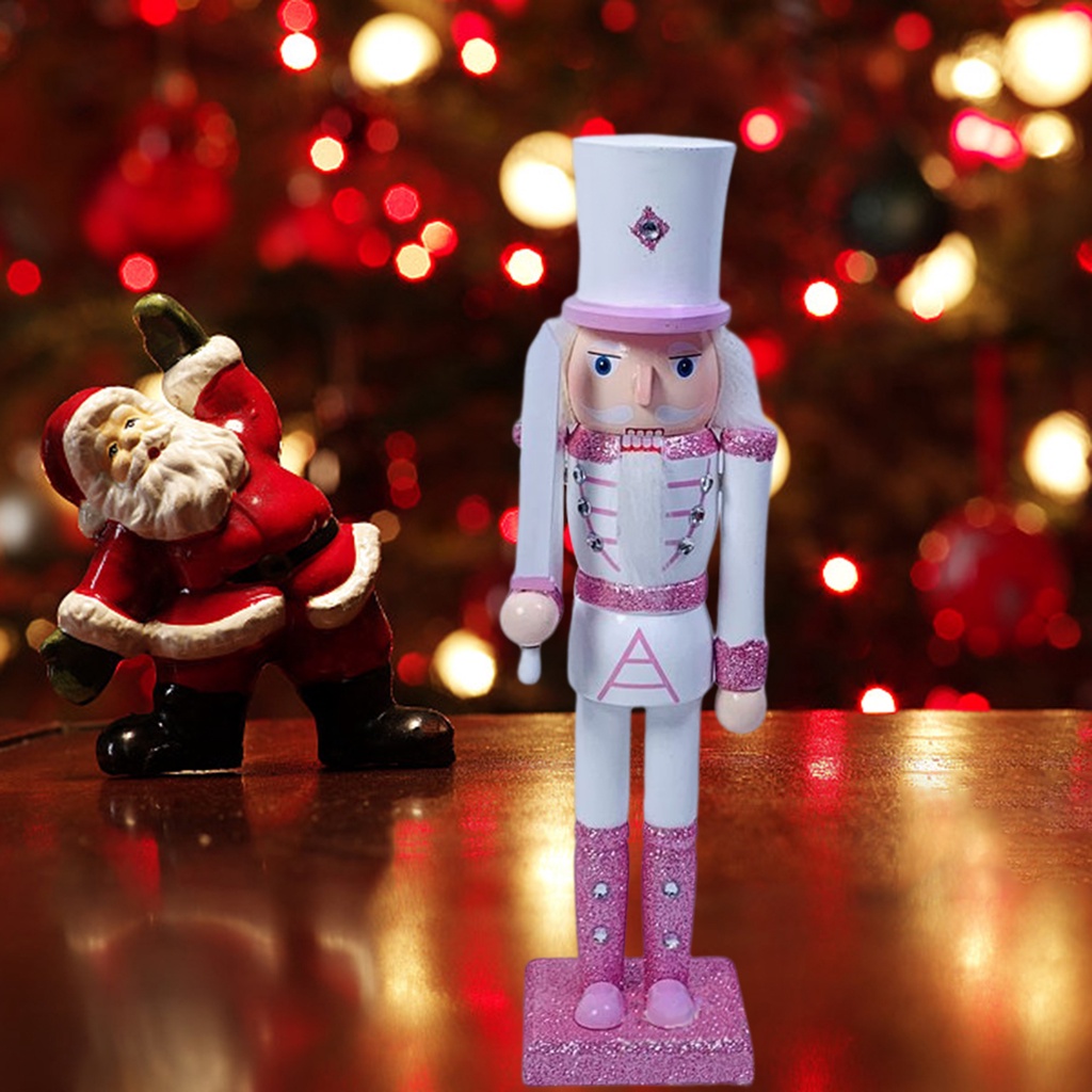 [Prettyia1] Tượng Vua Nutcrackers / Nutcrackers Trang Trí