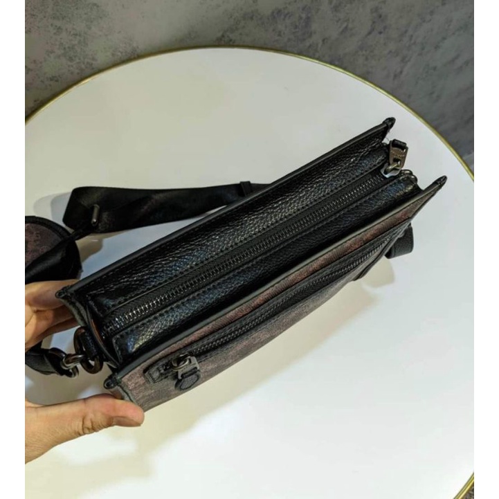 Túi c0ach da mịn cực sang