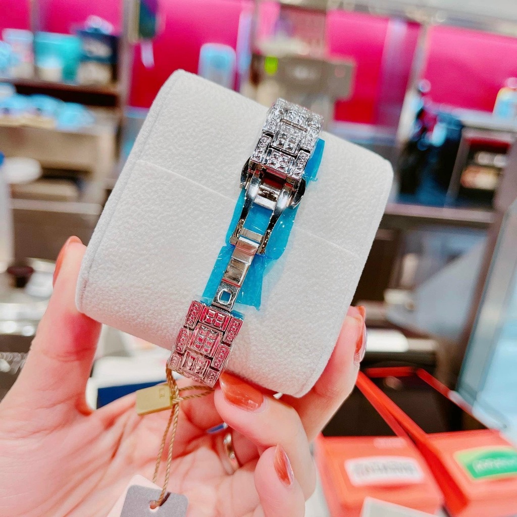 Đồng Hồ Nữ, đồng hồ Scotte,dây kim loại đính đá cao cấp, chống nước , thời trang , bảo hành 12 tháng