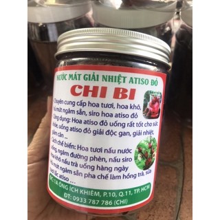 Mứt atiso đỏ sấy nhà làm 100%