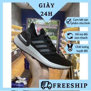 Giày ultraboost 6.0 đen xám, đen trắng