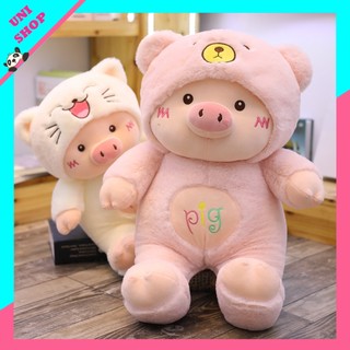 Gấu bông heo, lợn nhồi bông cute hàng nhập khẩu - Unishop