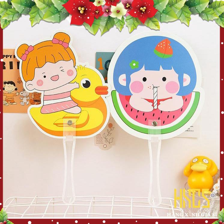 Quạt nhựa cầm tay nhiều mẫu cool