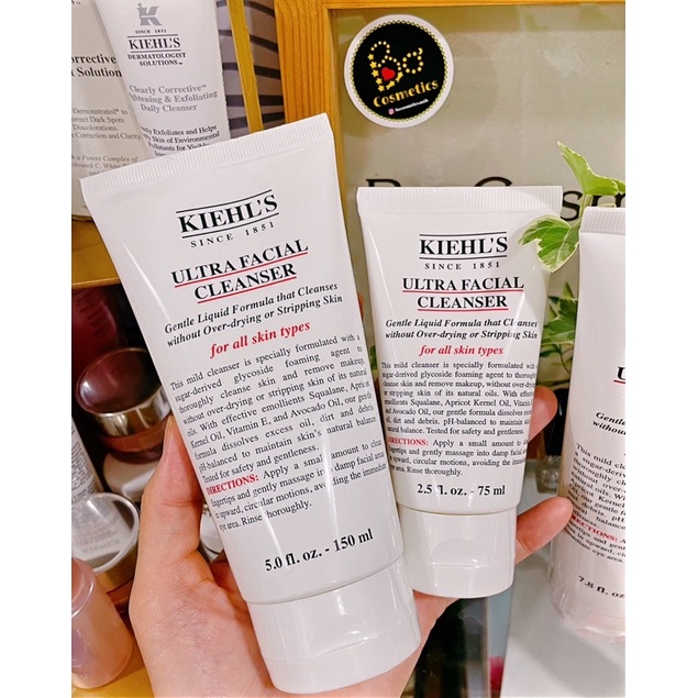 Sữa rửa mặt Kiehl's Ultra Facial Cleanser