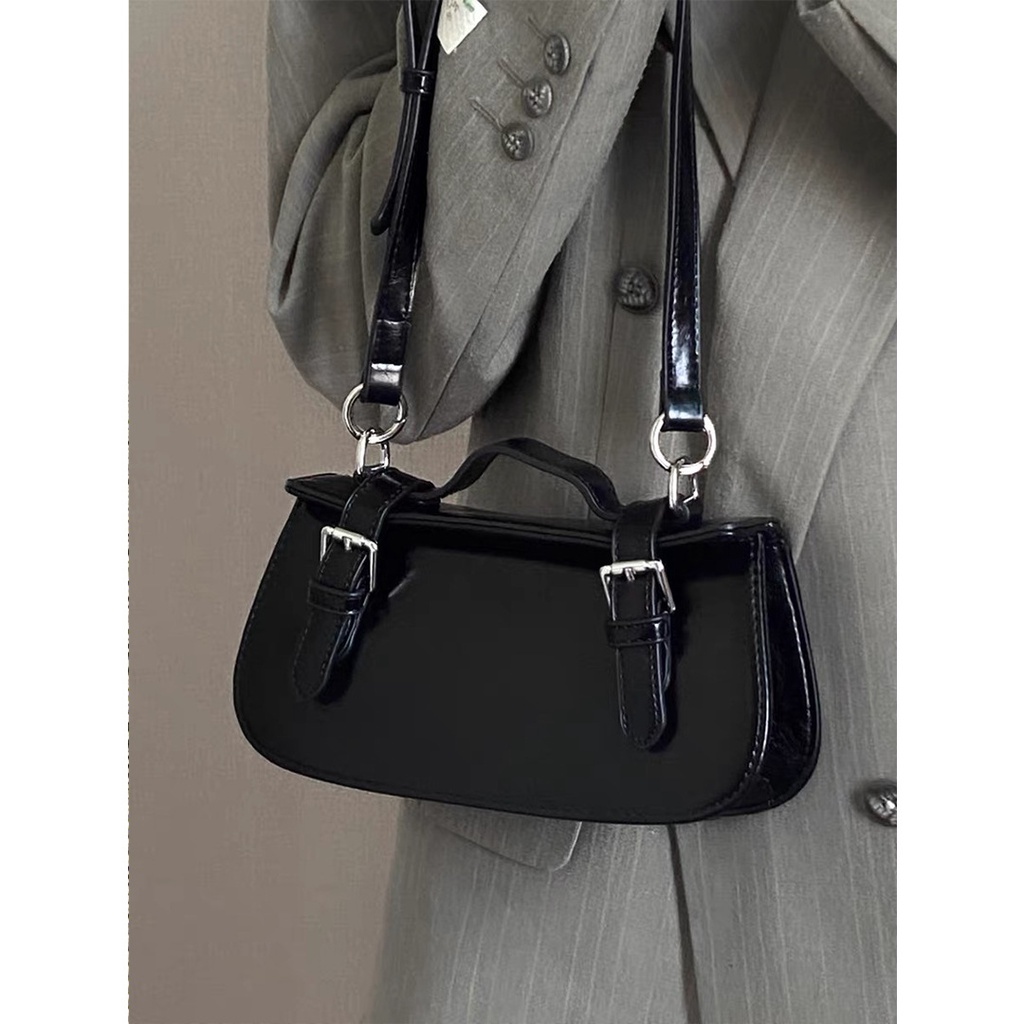 Túi Xách Da Bóng Dáng Vuông Nhỏ Thời Trang Cao Cấp Cho Nữ