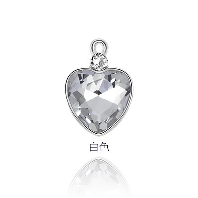 Mới Mặt Vòng cổ Hình Trái Tim Bằng Hợp Kim Diy