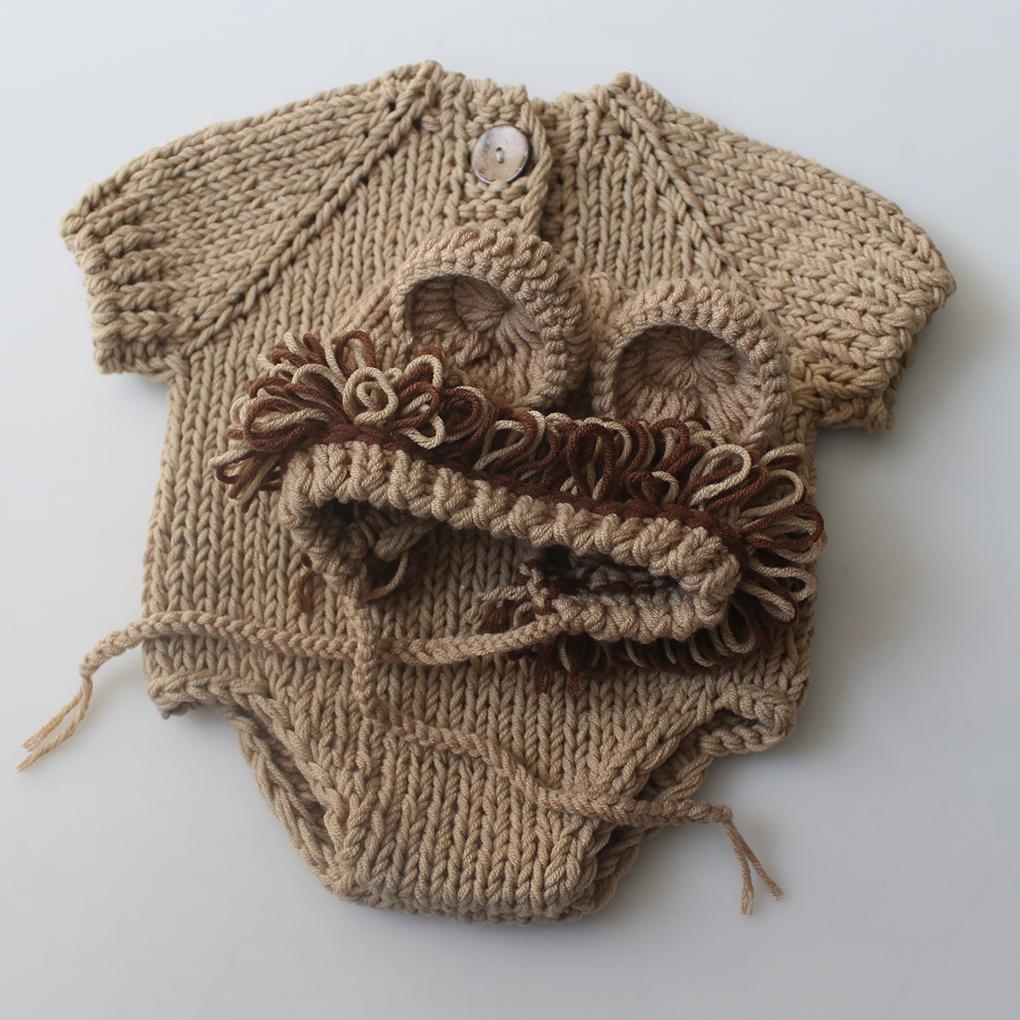 Bộ Trang Phục Sư Tử Chụp Ảnh Xinh Xắn Dành Cho Bé