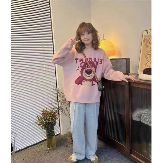 Áo len gấu, hót, QCL1