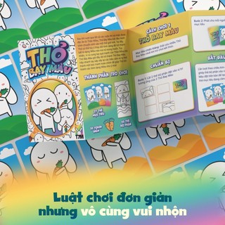 Boardgame Thỏ Bay Màu