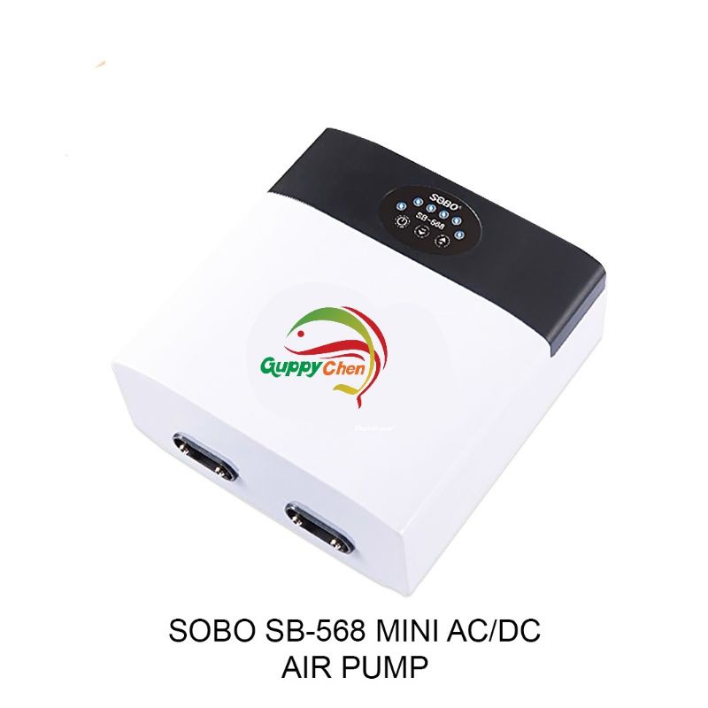 Máy Sủi Oxy Tích Điện 4 Vòi Sobo SB-568  Cho Hồ Cá