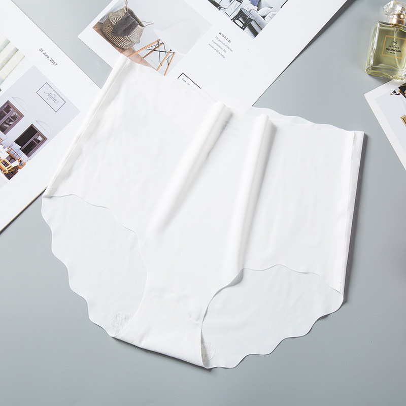 Quần Lót Đúc Su Cạp Cao Thun Lạnh Không Đường May Viền Ladi-73