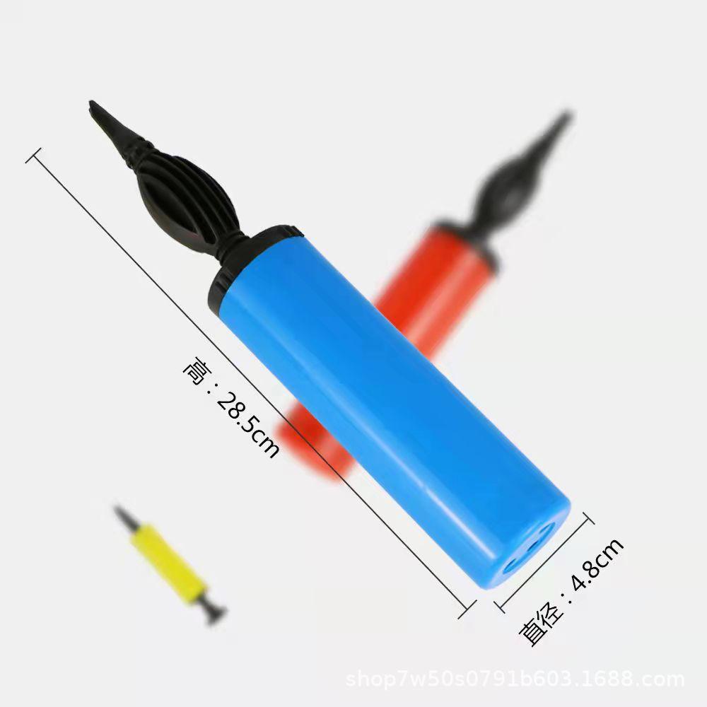 Bơm bóng cầm tay 28.5cm phụ kiện trang trí tiệc party nhỏ gọn tiện lợi (Màu ngẫu nhiên)