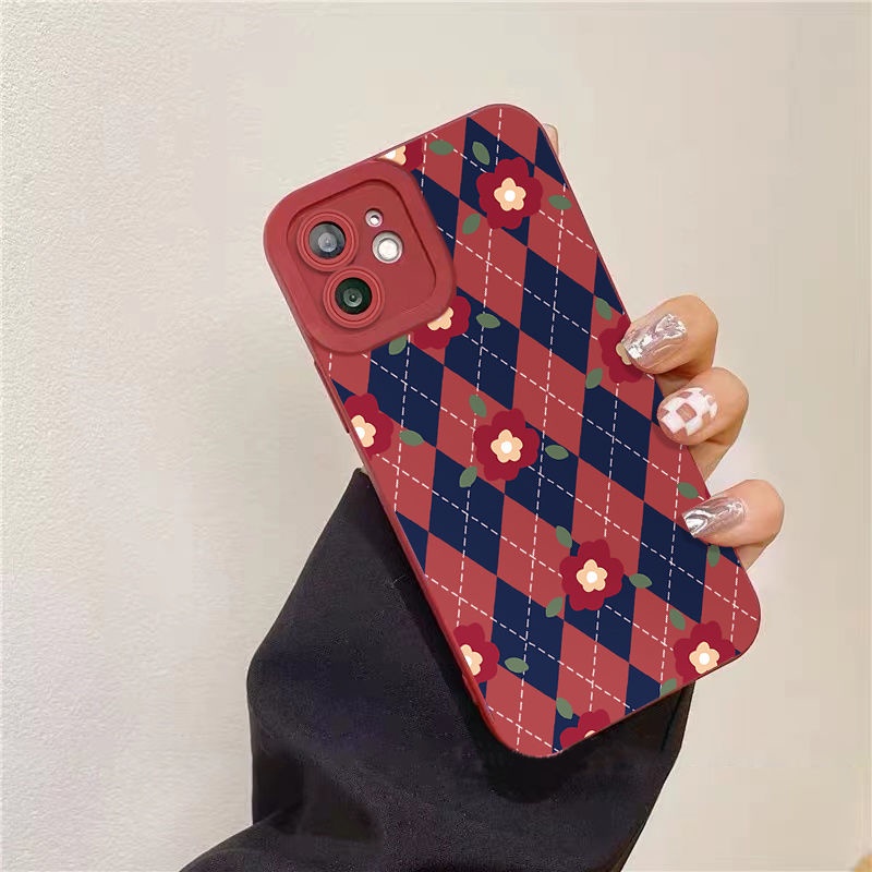 Ốp Điện Thoại Silicon Chống Sốc Phong Cách Nhật Hàn Cho Iphone 14 11 713 promax Xr8Plus 1412 xs XKT0