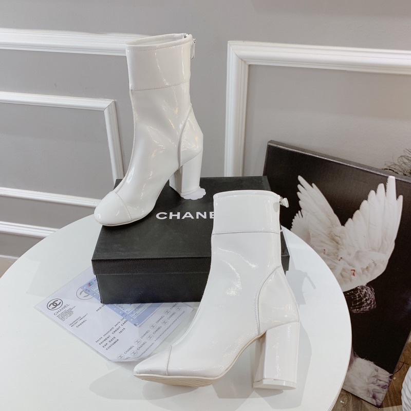 ❤️BOOTS DA BÓNG GÓT TRỤ 9cm. HÀNG QUẢNG CHÂU FULL BOX