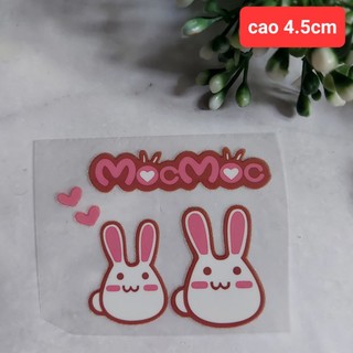 Hình ủi nhiệt trang trí .(5 hình)