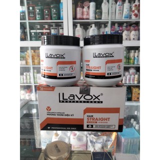 Thuốc duỗi lavox 500ml x2 thơm dịu nhẹ