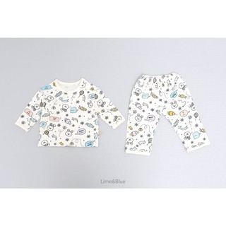 Lime&Blue bộ đồ thỏ cho bé Hàn Quốc
