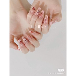 sticker dán móng tay thỏ hồng