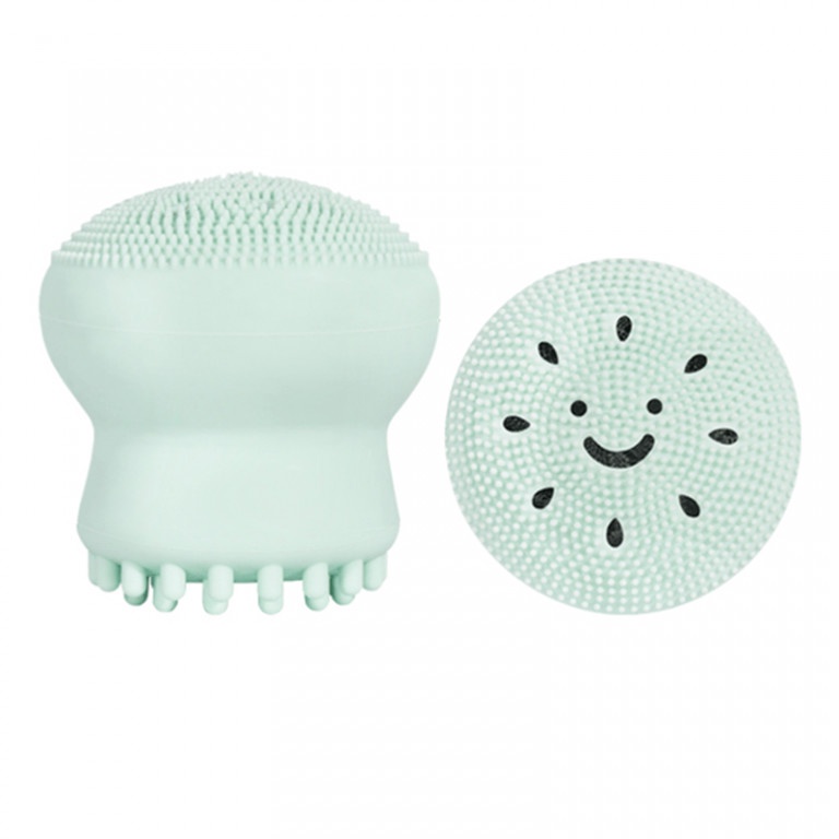 Cọ rửa mặt massage G01 hình bạch tuột dễ thương xinh xắn, chất liệu silicon cao cấp an toàn với làn da, giá rẻ
