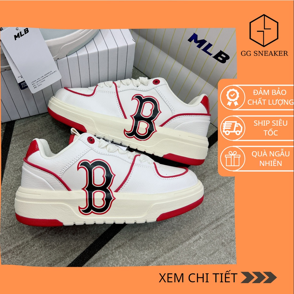 |GG SNEAKER| GIÀY MLB SNEAKER CHUNKY LINER ĐỎ RED