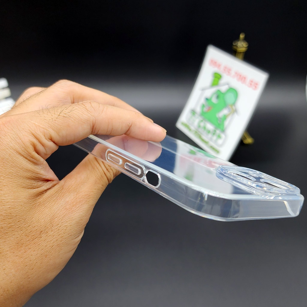 [Chính Hãng GOR-Ảnh Thật] Ốp lưng iPhone 14 Silicon Dẻo Trong Suốt