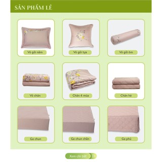 Bộ Everon ESB 23022 - BAMBOO (1 ga chun/ga chun chần + 2 vỏ gối đầu)