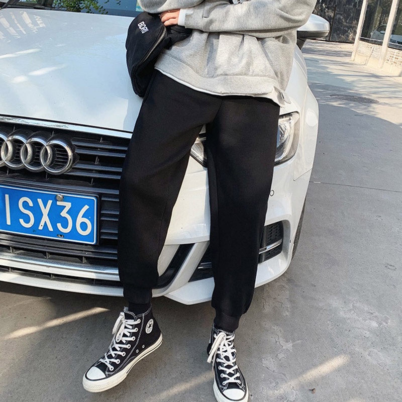 Quần legging AOKANG mỏng dáng rộng thời trang mùa hè phong cách Hàn Quốc cho nam