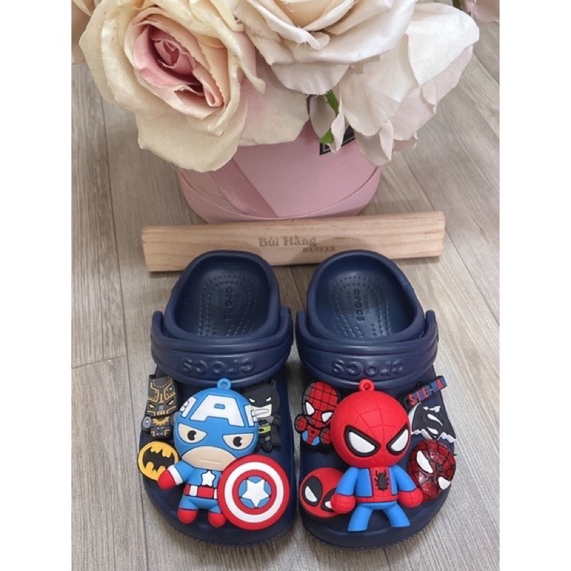 Dép,sandal xuất dư chuẩn chính hãng Người nhện