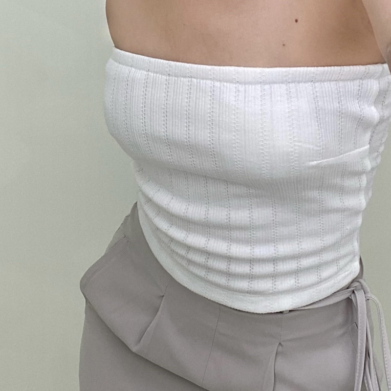 BAE TUBE TOP - Áo ống vải sọc có lót dày dặn co giãn - Newby Shop | BigBuy360 - bigbuy360.vn