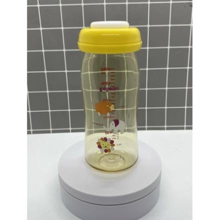 Bình trữ sữa cổ rộng PPSU Pigeon 240ml