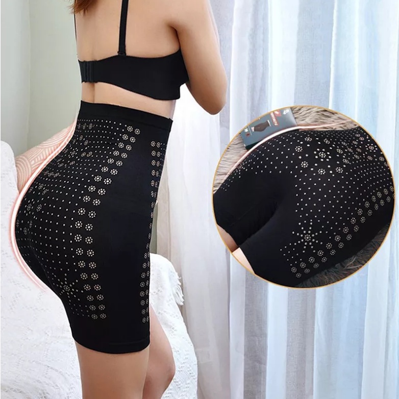 Quần Lót Định Hinhg Lưng Cao Họa Tiết Thời Trang Thoáng Khí Cho Nữ