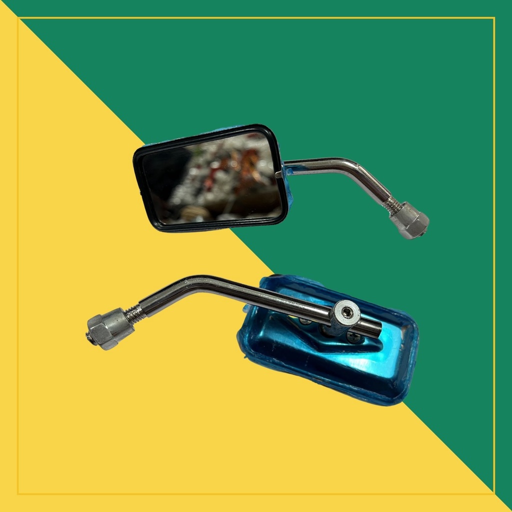 Gương Vuông Nhỏ Mạ Inox - Hàng Xịn Chất Lượng- Uy Tín - Tương Thích Mọi Dòng Xe - [ Gương Chiếu Hậu Xe Máy ]