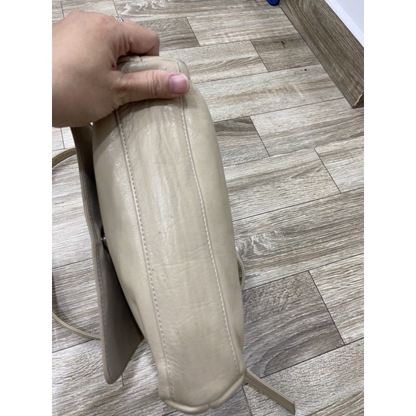Túi si đeo chéo da thật