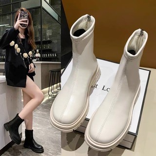 Giày Bốt Cổ Lửng Phong Cách Da Xịn Mã B50
