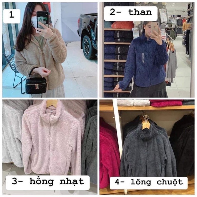 Áo lông cừu Uni qlo