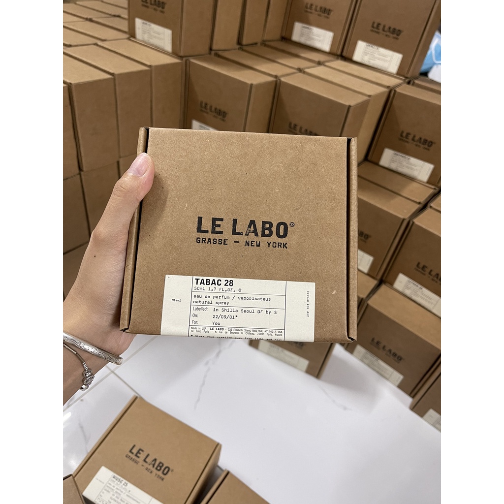 Nước Hoa Unisex ❣️FREESHIP❣️ Nước Hoa Le Labo Tabac 28 EDP