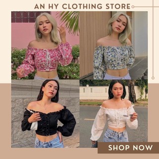 (có bán sỉ,ảnh thật,hoả tốc)🥗scarlett croptop (áo đan dây bẹt vai tay dài)🍭