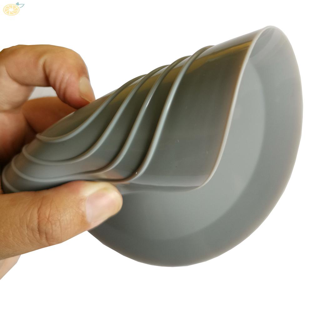 Nắp Đậy Cống Thoát Nước Bồn Rửa Chén Bằng Silicon Gel Mềm Chống Mùi Hôi Màu Xám / Đen