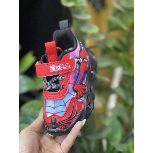 ☘giầy thể thao nhện ❤️có đèn❤️siu nhẹ☘️