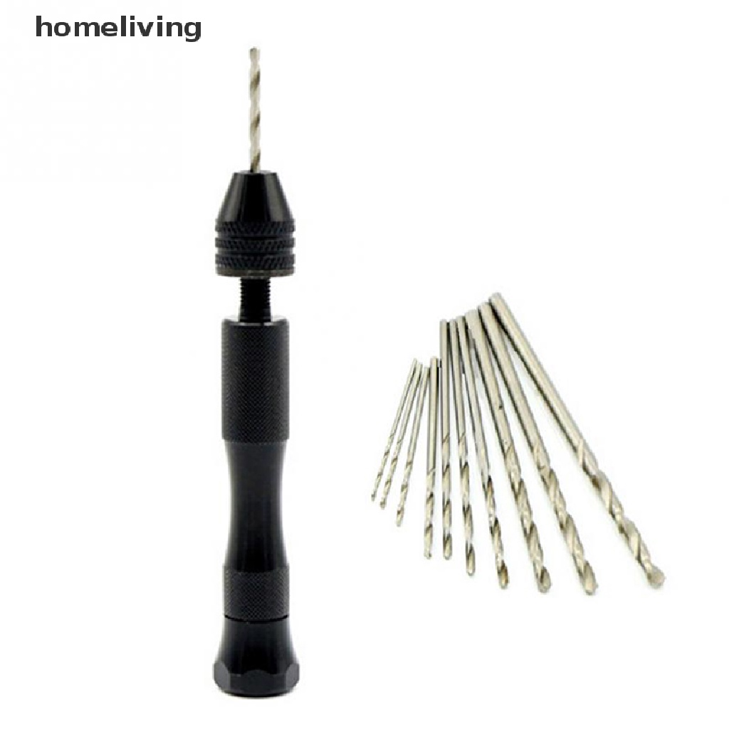 Bộ 11 Mũi Khoan Xoắn Bằng Tay Dùng Làm Trang Sức Thủ Công